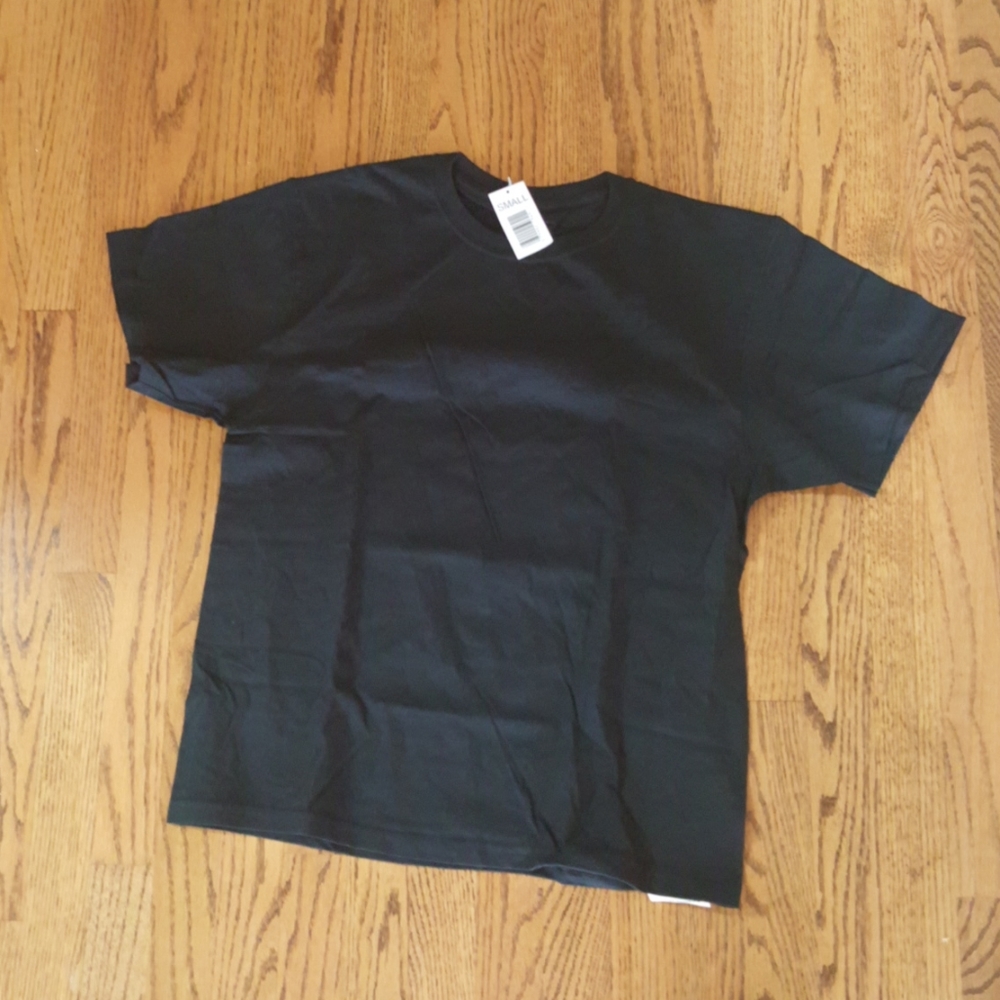 Spalding men's size small black T-shirt crew neck